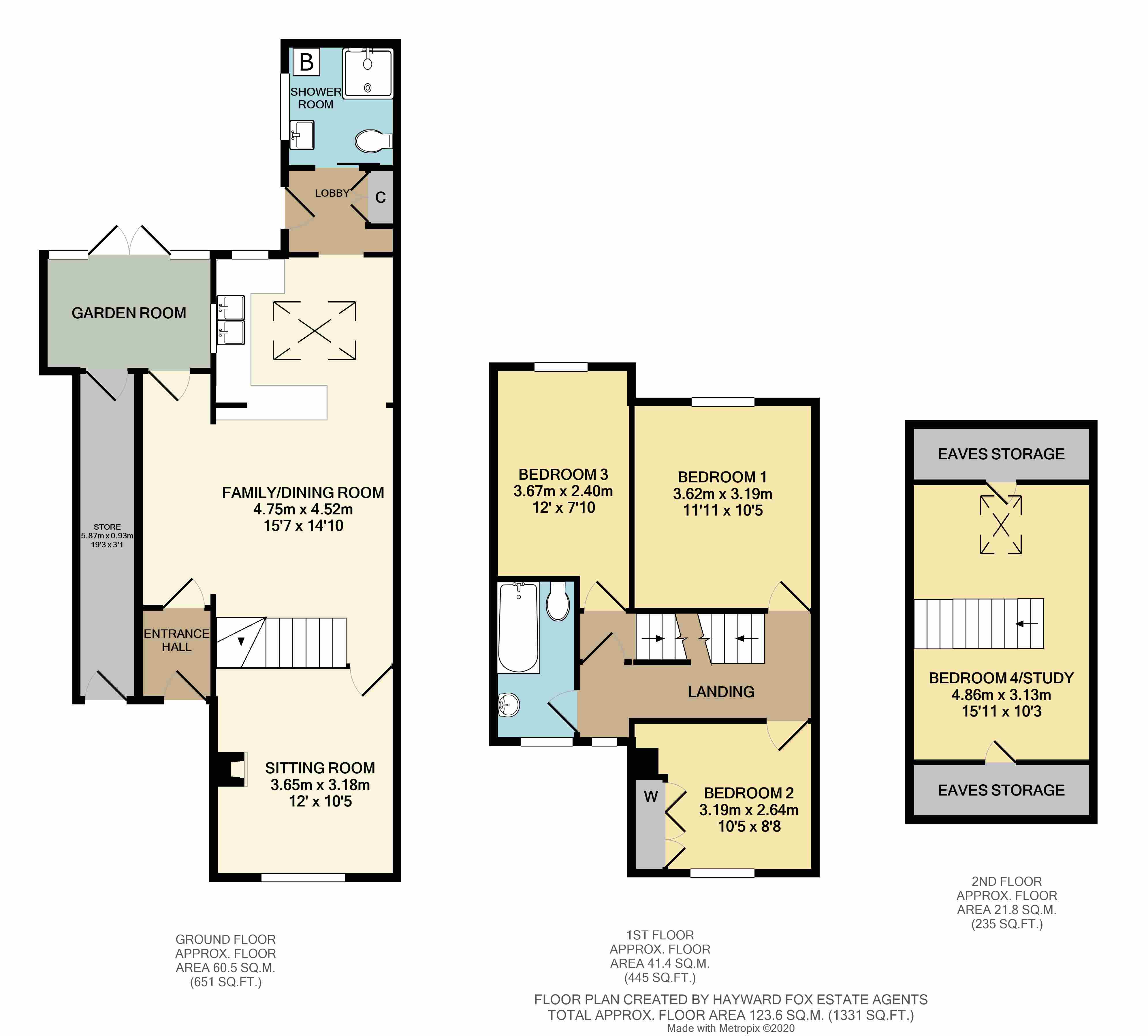 4 bedroom End of Terrace House for sale in Lymington