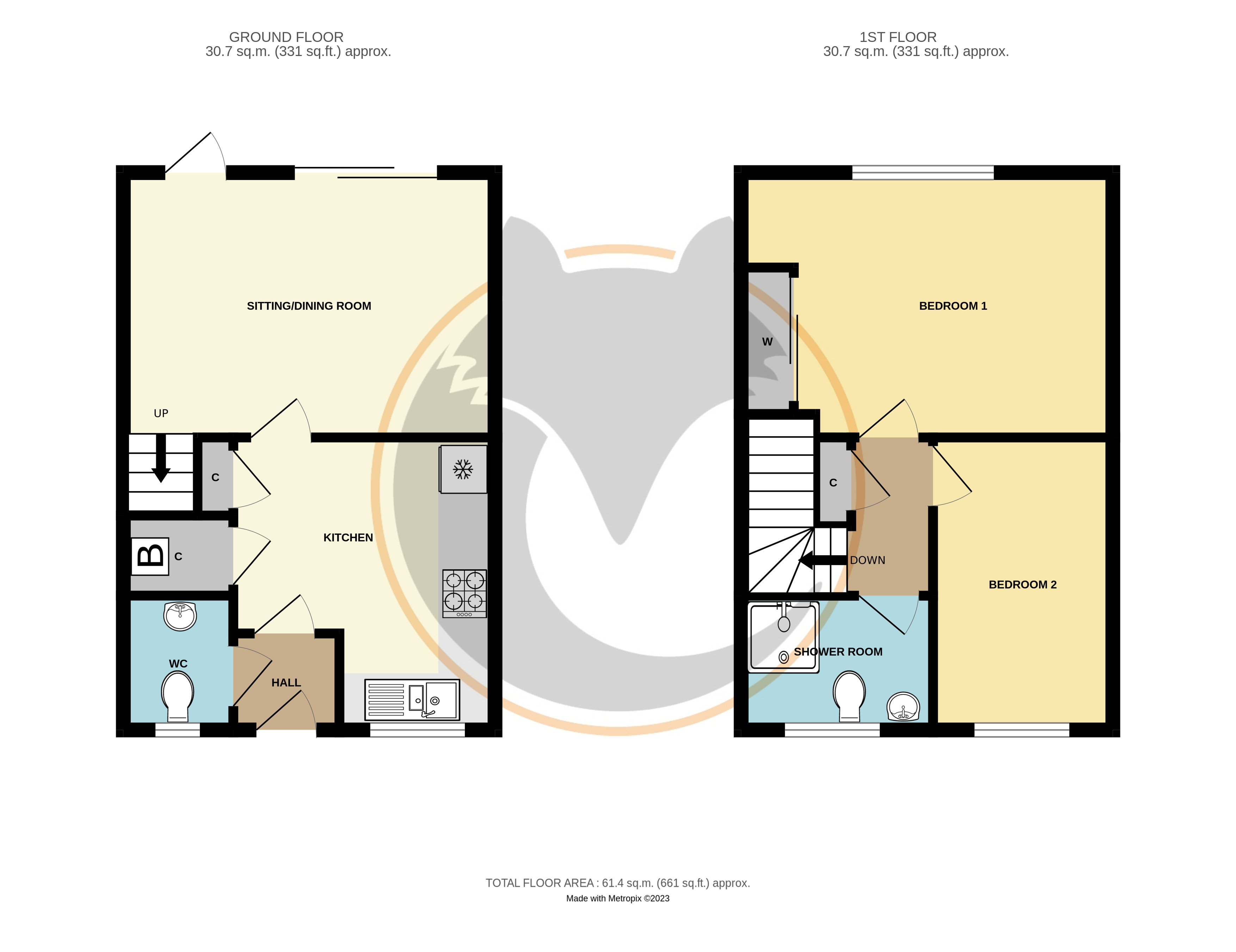 2 bedroom End of Terrace House for sale in Lymington