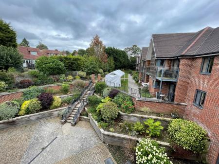 GARDEN VIEW FROM LOUNGE