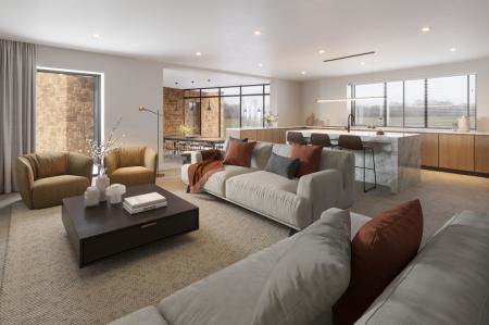Living Room Kitchen