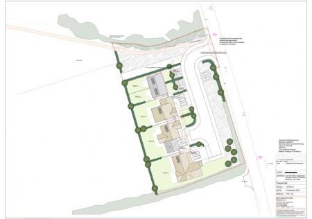 Proposed site plan (