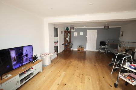 Open plan living are