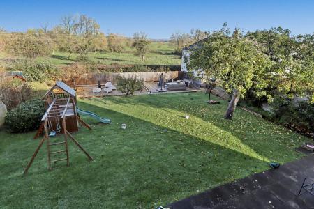 Rear garden and view