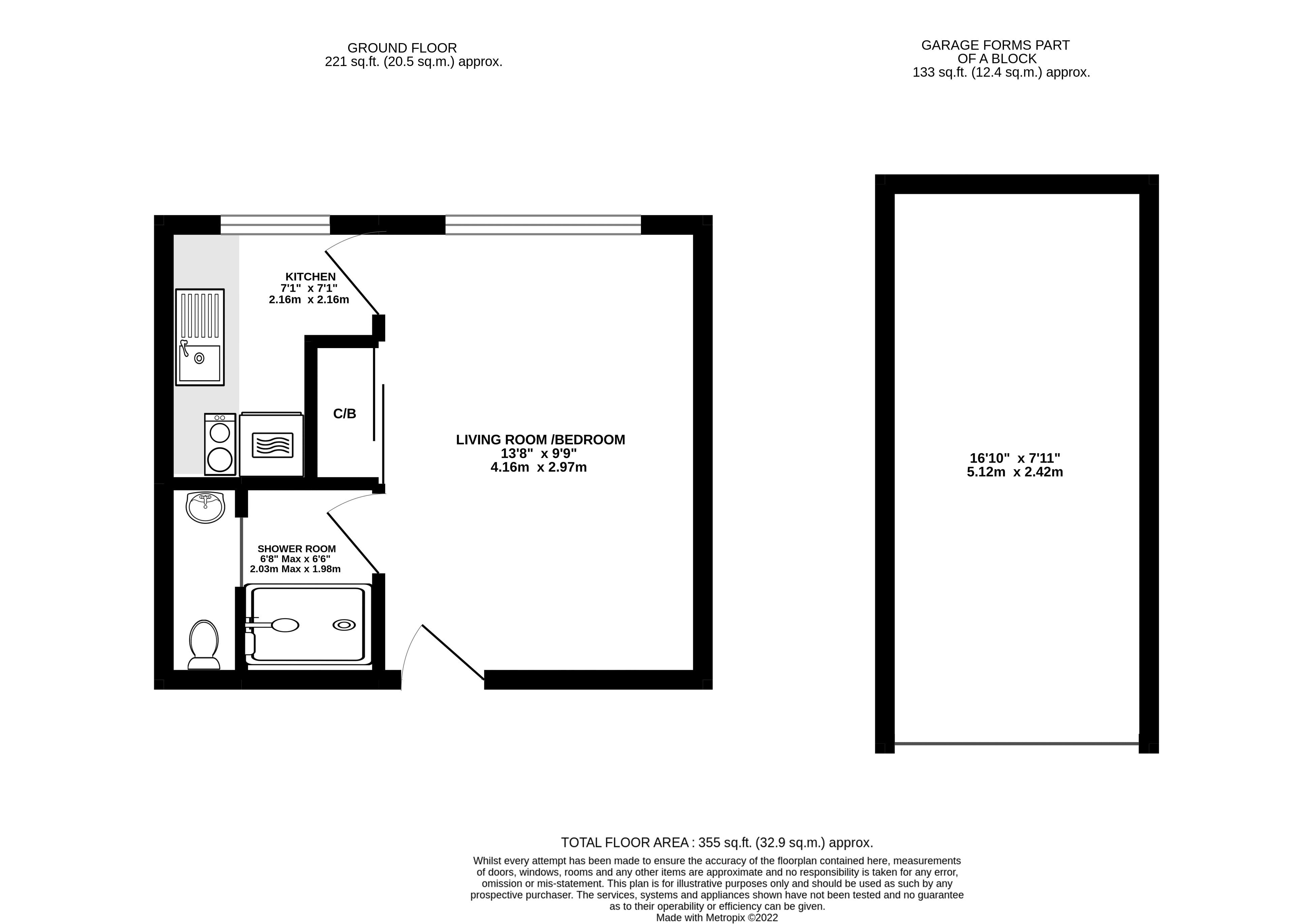 1 bedroom Studio Apartment for sale in Street