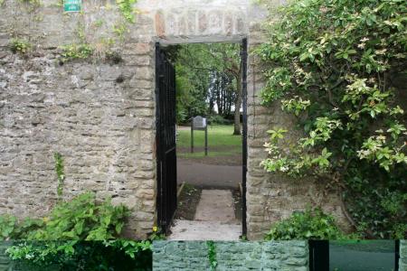 Gate from the garden