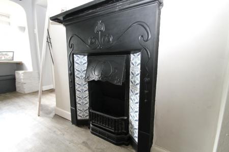 Feature fireplace