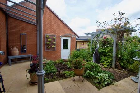 Verandah and garden