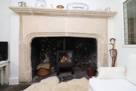 Feature fireplace