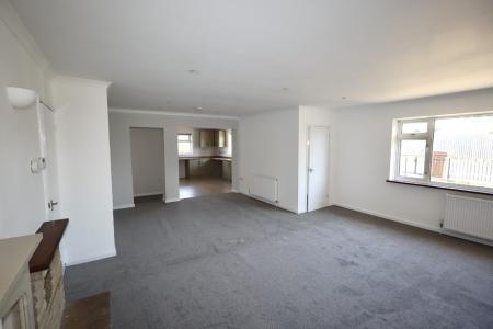 Dining area through