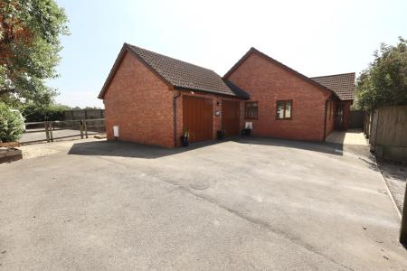 Double garage and pa