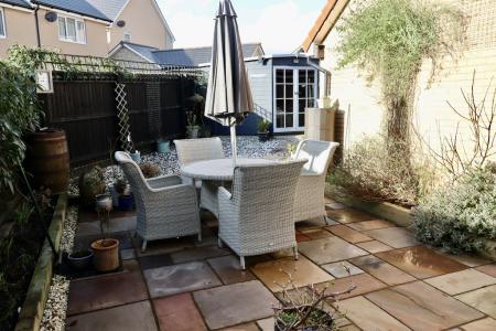 Rear garden
