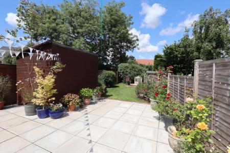 Rear garden