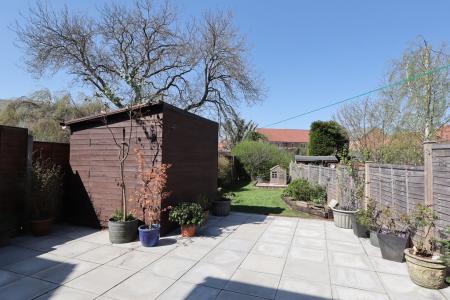 Rear garden
