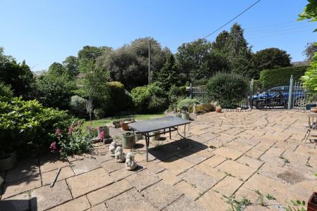 REar patio and garde