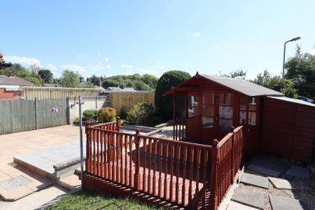 Rear garden