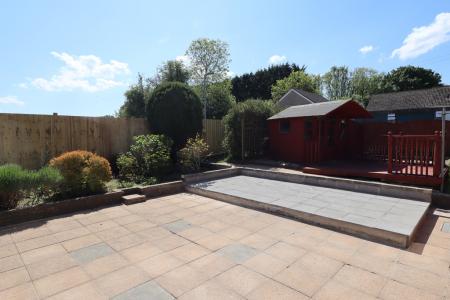 Rear garden