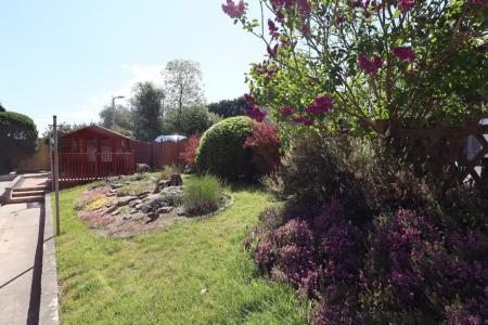 Garden to the side