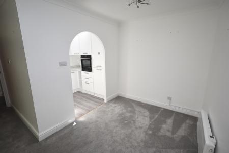 Dining area through