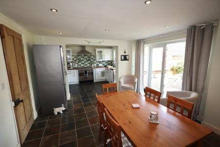 Dining room through