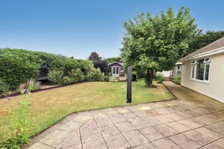 Rear garden