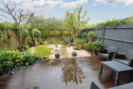 Rear garden