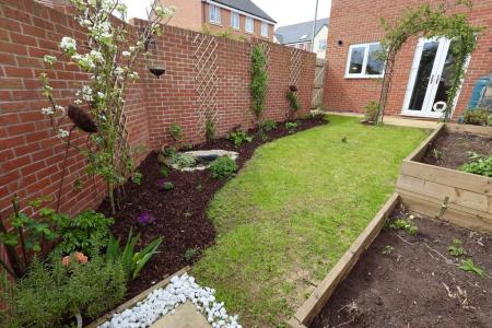 Rear garden