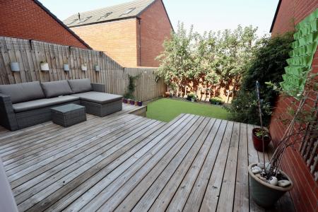 Rear garden