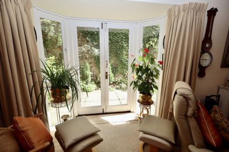 Feature french doors