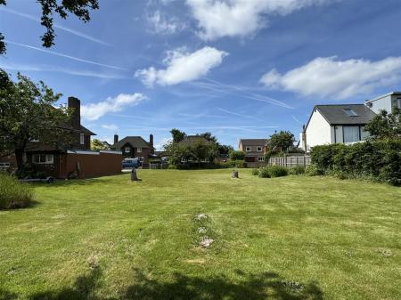 View from rear of plot