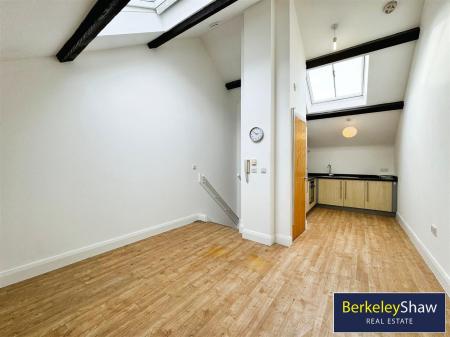 Living area to kitchen