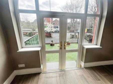 Private patio
