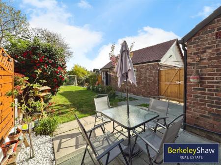 Rear garden