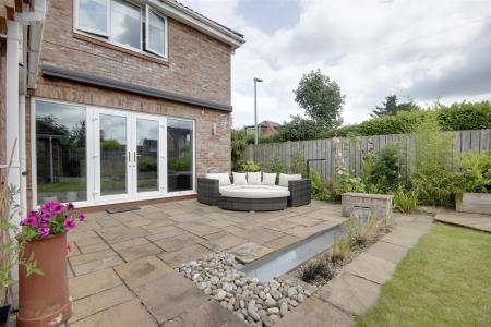 Patio & Water Feature