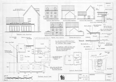 Block Plan, Existing and Proposed Plans and Elevat