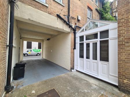 External view of meeting room and more alley