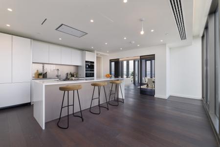 Kitchen Breakfast Room - Digitally Staged