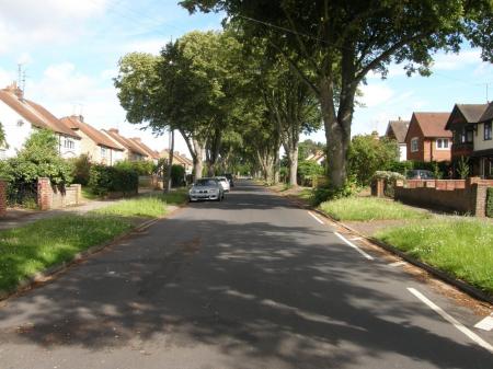View of the road