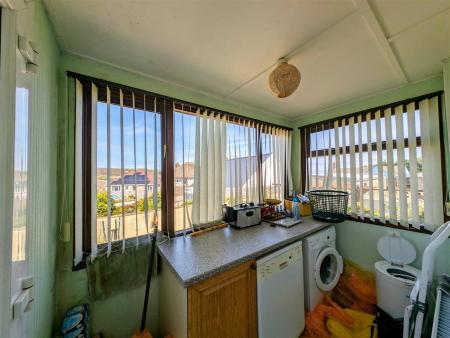 Rear Porch/Utility Room