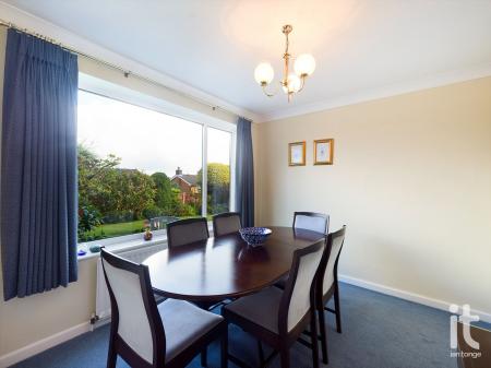 Dining Room with Garden View