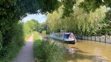 Canal towpath