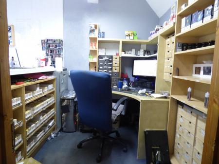 Check Out Area