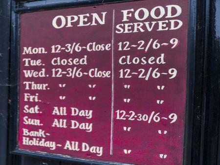 Opening Hours
