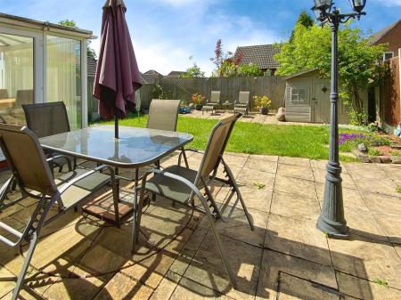 Great patio for entertaining