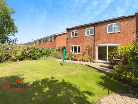 Rear elevation and gardens