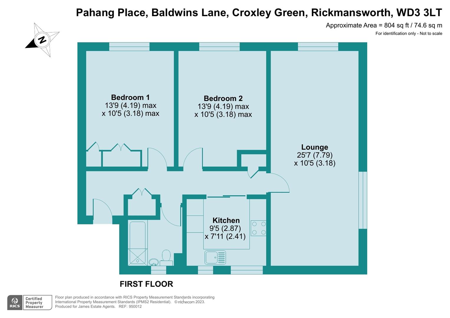 2 bedroom Apartment for sale in Rickmansworth