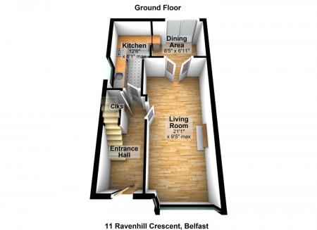 11 Ravenhill Crescent, Belfast - Floor 0.JPG