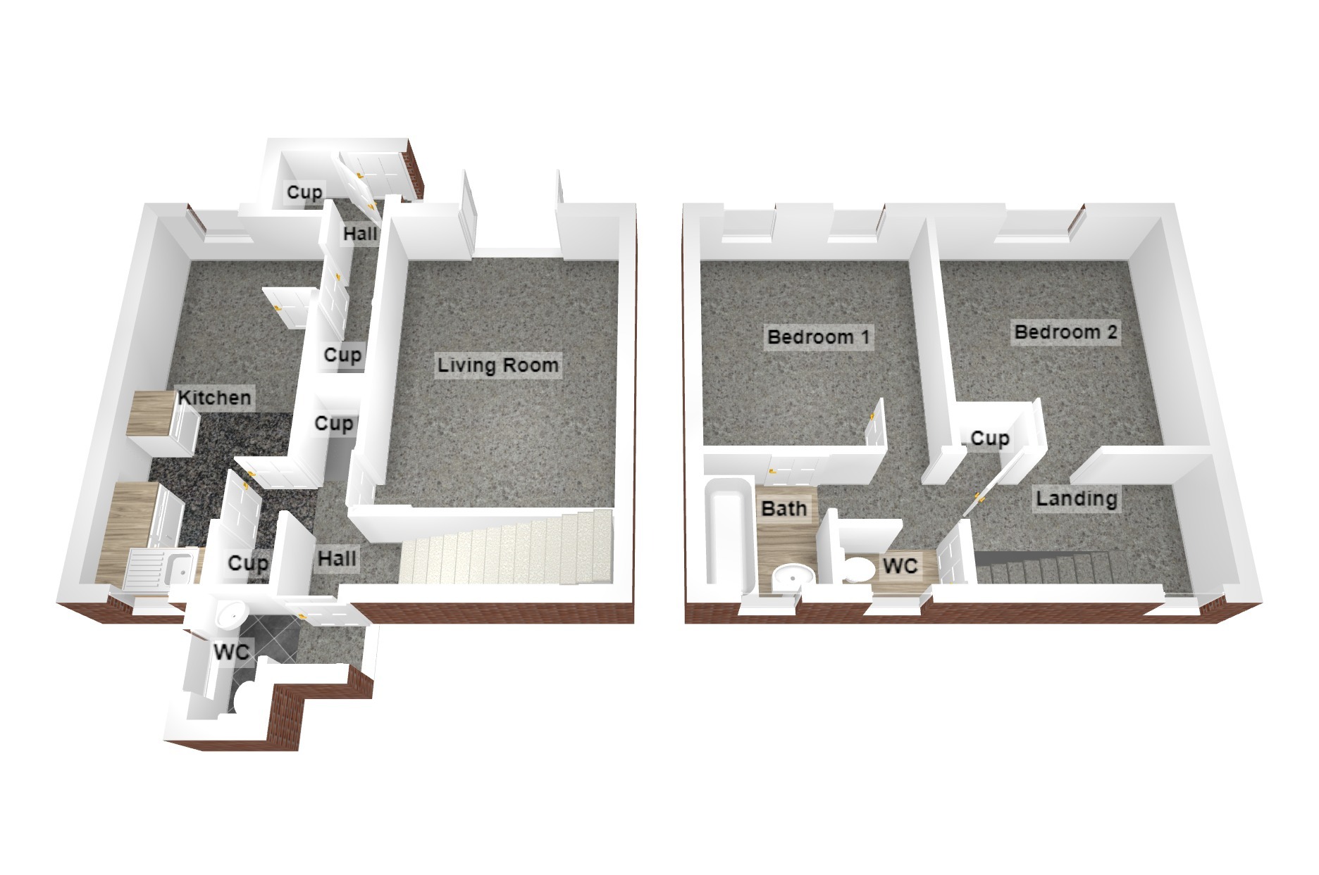 2 bedroom SemiDetached House for sale in Peterlee