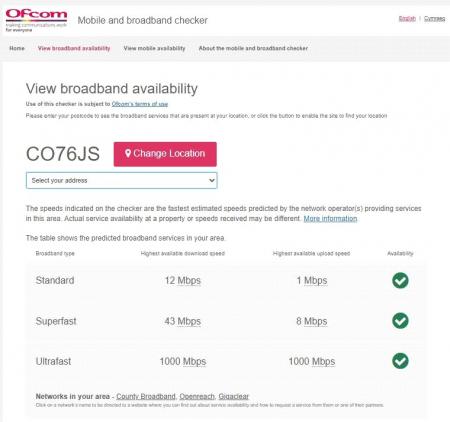 Broadband Check