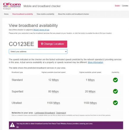 Broadband Check