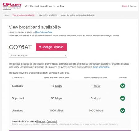 Broadband Check